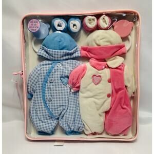 Vintage‎ Lil Precious Deluxe Doll Fashion Clothes Pink Blue Shoe Hat 10"-12" New